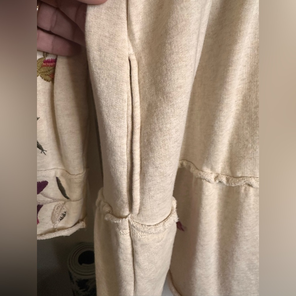 Johnny Was Flore Tiered Hoodie. Size M - Picture 5 of 11